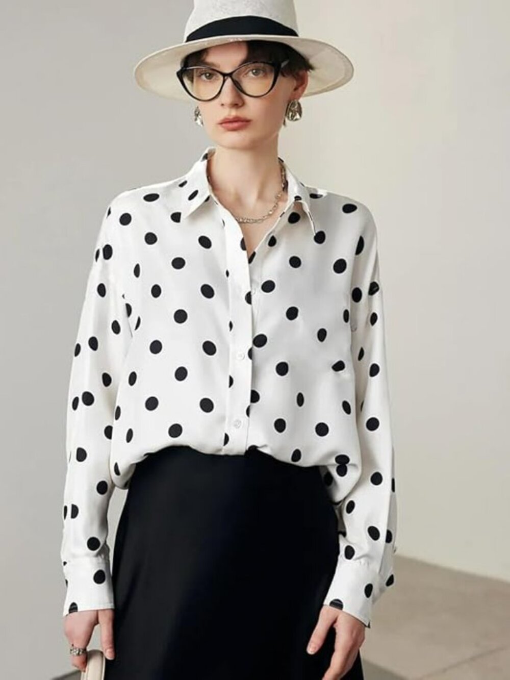 Beninos Women's Casual Blouses Long Sleeve Button Down Shirt